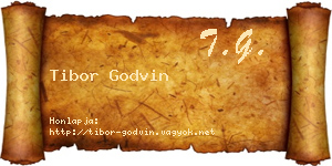 Tibor Godvin névjegykártya